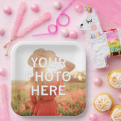 Ihr Foto hier Pappteller (Party)