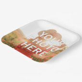 Ihr Foto hier Pappteller (Gewinkelt)