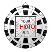 Ihr Foto hier - Personalisiert, markenspezifisch / Dartscheibe (vorne)