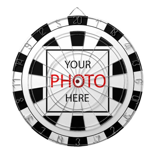 Ihr Foto hier - Personalisiert, markenspezifisch / Dartscheibe (vorne)