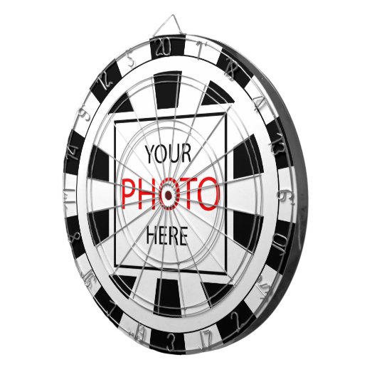 Ihr Foto hier - Personalisiert, markenspezifisch / Dartscheibe (Vorderseite rechts)