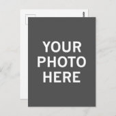 Ihr Foto hier Postkarte (Vorne/Hinten)