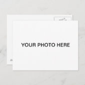 IHR FOTO HIER Postkarte (Vorne/Hinten)