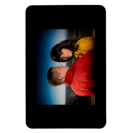 Ihr Foto hier Premium Magnet (Vertikal)