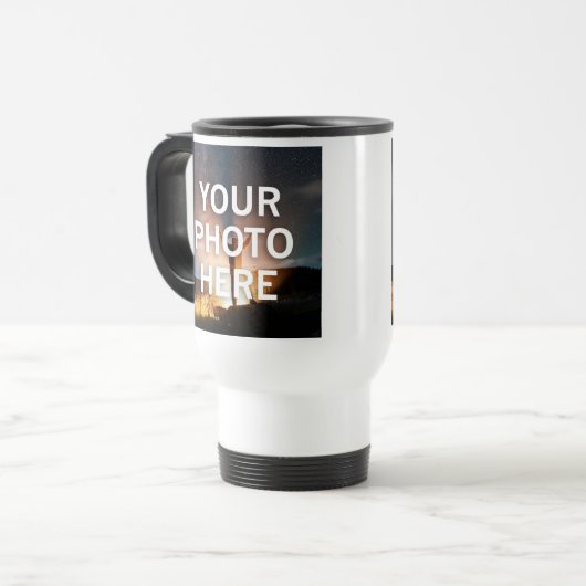 Ihr Foto hier Reisebecher (Vorderseite Links)