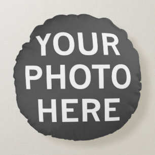 Ihr Foto hier Rundes Kissen