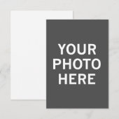 Ihr Foto hier Save The Date (Vorne/Hinten)