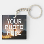 Ihr Foto hier Schlüsselanhänger (Rückseite)