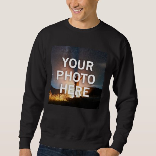 Ihr Foto hier Sweatshirt (Vorderseite)