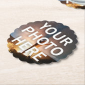 Ihr Foto hier Untersetzer (angewinkelt)