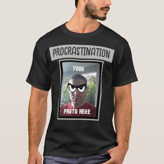IHR FOTO HIER Verdrängung Google Eyes T-Shirt (Vorderseite)