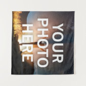 Ihr Foto hier Wandteppich (Vorderseite (Horizontal))
