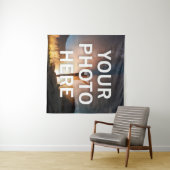 Ihr Foto hier Wandteppich (Beispiel (Horizontal))