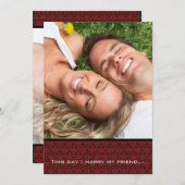 Ihr Foto Hochzeit Einladung - Ich heirate meinen F (Vorne/Hinten)