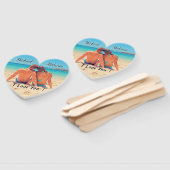 Ihr Foto Hochzeit Hand Fans Individuelle Name Text Fächer (Non-assembled)