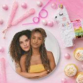 Ihr Foto Hochzeit zwei Brides LGBTQ Pappteller (Party)