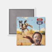 Ihr Foto, Hol deine Kicks, Haferflocken arizona, E Magnet (Vorderseite/Rückseite)