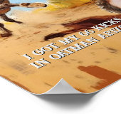 Ihr Foto, Hol deine Kicks, Haferflocken arizona, E Poster (Ecke)