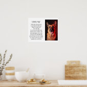 Ihr Foto-Hundegedicht Poster (Küche)