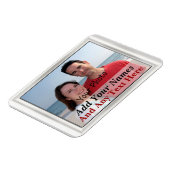 Ihr Foto im Weißrahmen sieht flexibel aus Magnet (Linke Seite)