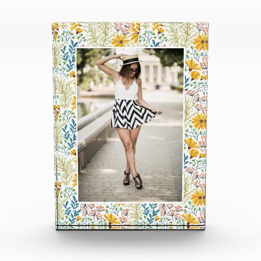 IHR FOTO in Blume Illustration (Vorderseite)