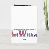 Ihr Foto in C4 Karte (Rückseite)