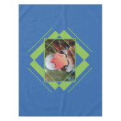 IHR FOTO in geometrischem Mustertuch Tischdecke (Vorderseite)