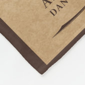 IHR FOTO in "Gewollt" Plakatdecke Fleecedecke (Ecke)