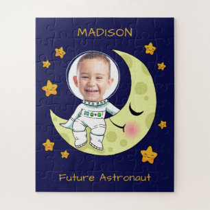 IHR FOTO individuelle Name Astronautenpuzzle Puzzle