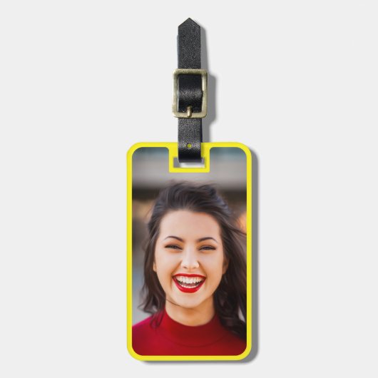 Ihr Foto & Info Gepäcktarif Gepäckanhänger (Vorderseite vertikal)