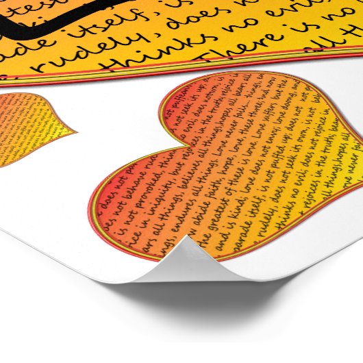 Ihr Foto Instagram Poster (Ecke)