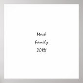 Ihr Foto Instagram Poster (Vorne)