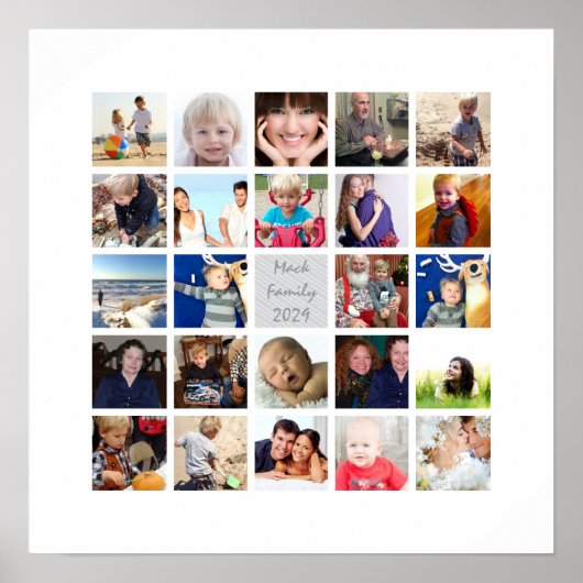 Ihr Foto Instagram Poster (Vorne)