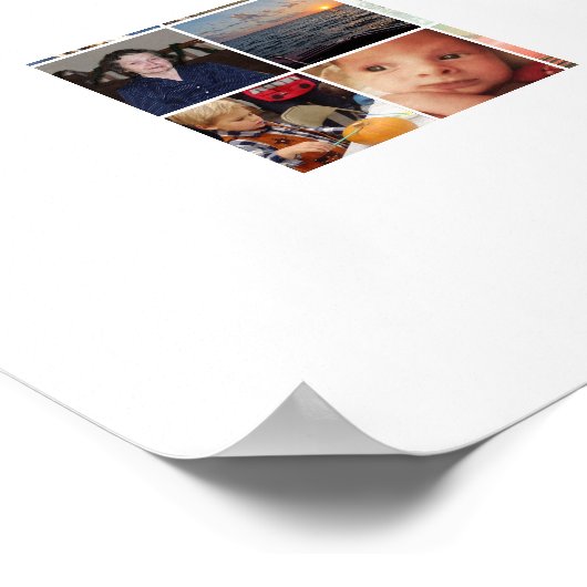 Ihr Foto Instagram Poster (Ecke)