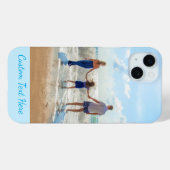 Ihr Foto iPhone Case Geschenk mit benutzerdefinier (Rückseite (Horizontal))