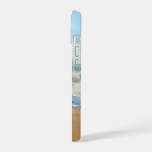 Ihr Foto iPhone-Fall mit benutzerdefiniertem Textn iPhone 15 Hülle (Linke Seite)