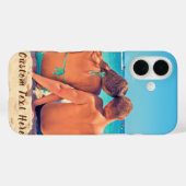 Ihr Foto iPhone-Gehäuse mit benutzerdefiniertem Te Case-Mate iPhone Hülle (Rückseite (Horizontal))