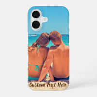 Ihr Foto iPhone-Gehäuse mit benutzerdefiniertem Te