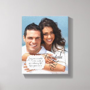 Ihr Foto ist mit Leinwand bedeckt