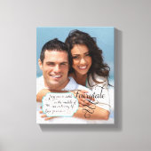 Ihr Foto ist mit Leinwand bedeckt (Vorderseite)