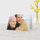 Ihr Foto Karte (Gelbe Blume)