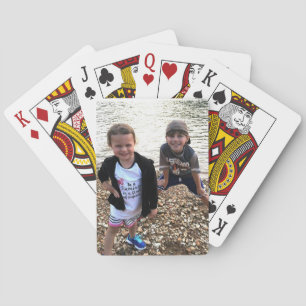 Ihr Foto Karten spielen Spielkarten