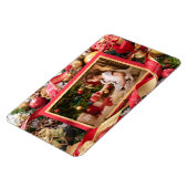 IHR FOTO, kundenspezifischer Weihnachtsmagnet Magnet (Linke Seite)