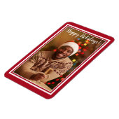 IHR FOTO, kundenspezifischer Weihnachtsmagnet Magnet (Linke Seite)