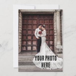 IHR FOTO KUNSTSTOM WEDING EINLADEN EINLADUNG