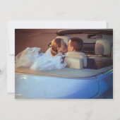 Ihr Foto Lighthouse Beach Hochzeit Danke Karte (Rückseite)