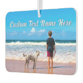 Ihr Foto-Luftkühler mit benutzerdefiniertem Text Autolufterfrischer (Links)