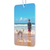 Ihr Foto-Luftkühler mit benutzerdefiniertem Text Autolufterfrischer (Links)