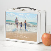 Ihr Foto Metal Lunch Box mit benutzerdefiniertem T (Beispiel)
