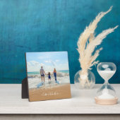 Ihr Foto mit benutzerdefiniertem Text Fotoplatte (InSitu)